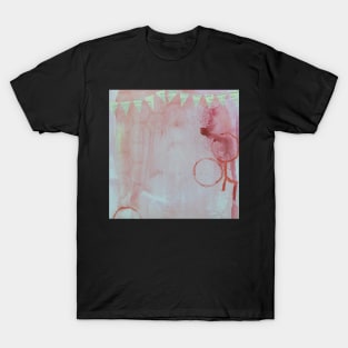 Abstract background illustration with faint circles T-Shirt